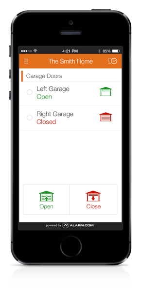 Garage Door Mobile App